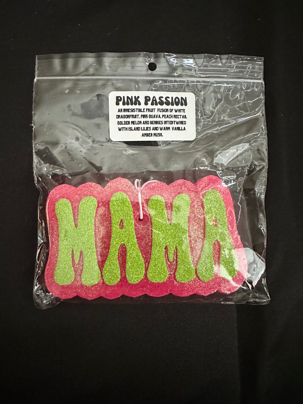 Mama lime green and pink